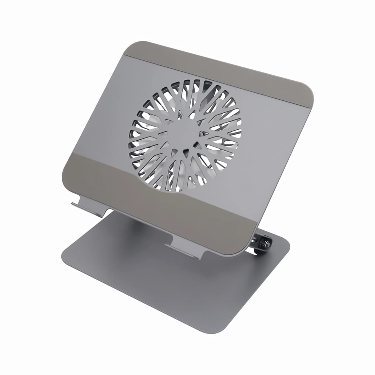 STAND Portable Notebook-Tablet Aluminium con Ventilador L121 Gris — imagen 4