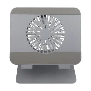 STAND Portable Notebook-Tablet Aluminium con Ventilador L121 Gris — imagen 3