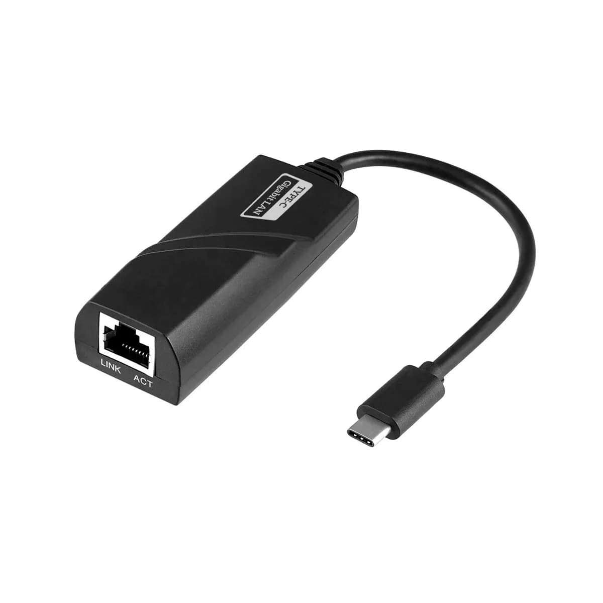 ADAPTADOR ARGOM TYPE C TO RJ45 15CM NEGRO — imagen 4