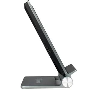 STAND SMART-PHONE QUASAD WP-2 WITH CARGADOR QI WIRELESS METALICO NEGRO — imagen 4