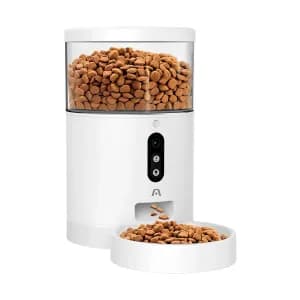 COMEDOR INTELIGENTE ARGOM PARA MASCOTAS FURCONNECT 71 4Lts. Camara 4MP BT WF BLANCO — imagen 2