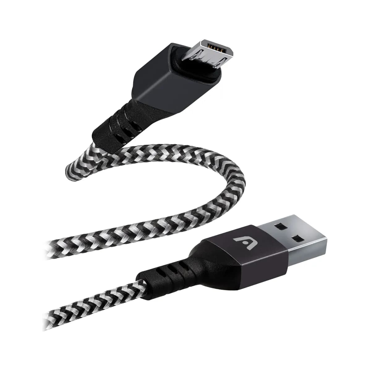 CABLE ARGOM CB-0021BK USB 2.0 NYLON 1.8M NEGRO — imagen 4