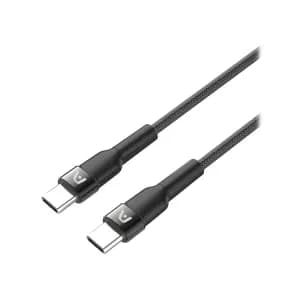 CABLE ARGOM CB-0049BK TYPE-C TO TYPE-C 100W NYLON BRAIDED DURA SPEED 1.8M BLACK — imagen 4