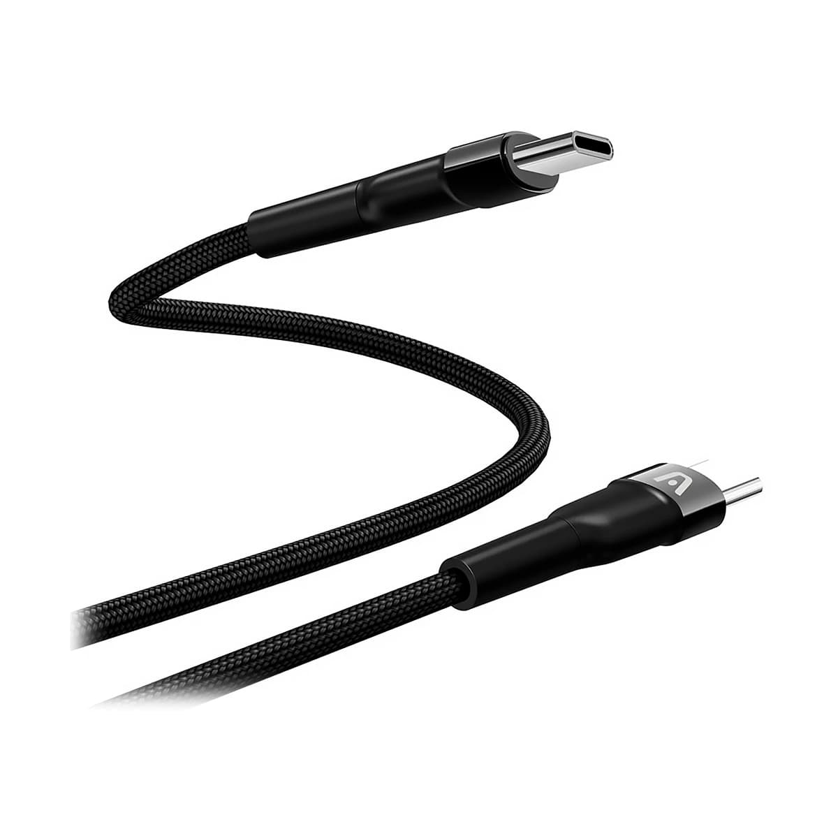 CABLE ARGOM CB-0050BK TYPE-C TO TYPE-C 100W NYLON BRAIDED DURA SPEED 3.0M BLACK — imagen 6