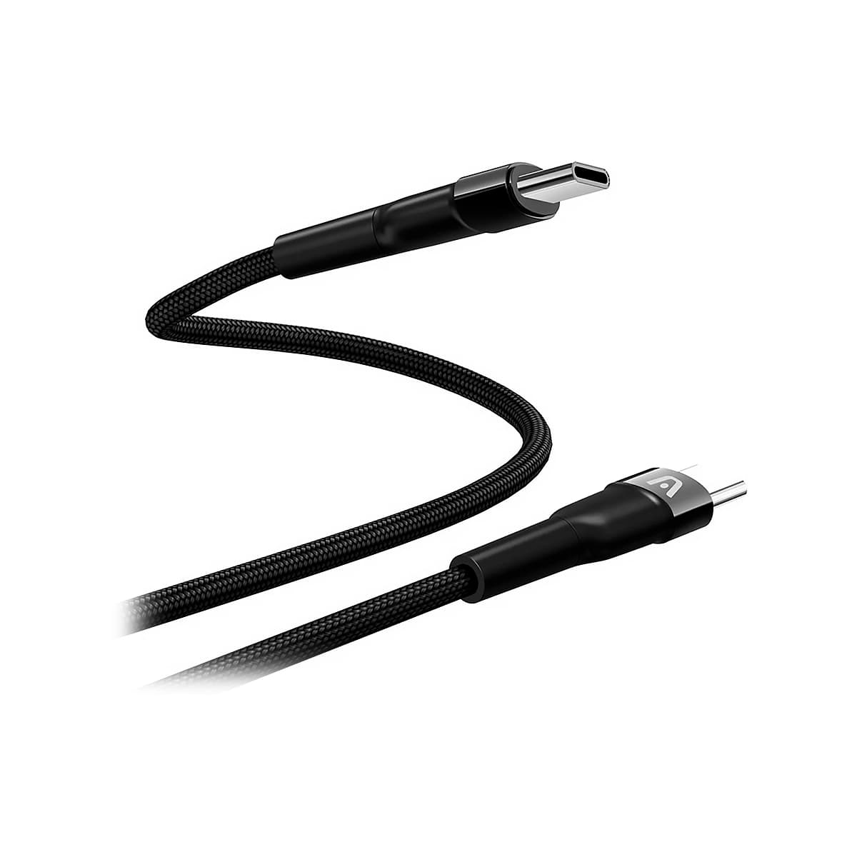 CABLE ARGOM DURASPEED TYPE-C TO TYPE-C 240W ULTRA FAST CHARGE 1.8mts Black — imagen 8