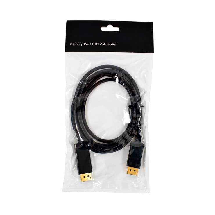 CABLE DISPLAY PORT TO HDMI PORT M-M 1.5MTS NEGRO — imagen 3