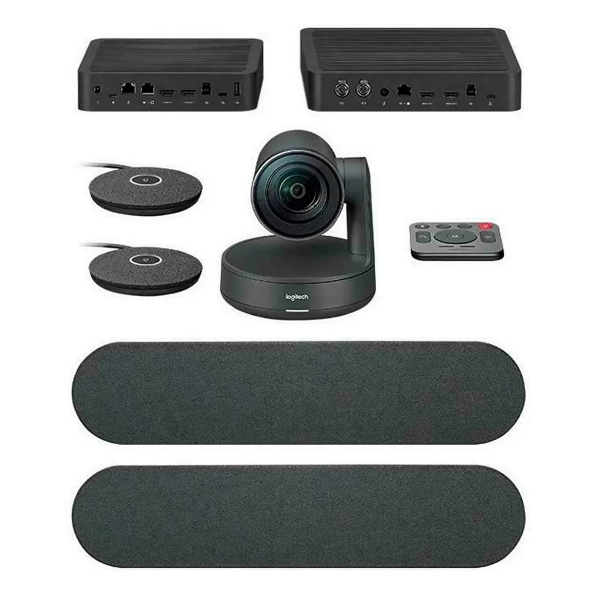 CONFERENCE-CAM LOGITECH RALLY PLUS 4K-ZOOM 15X-RIGHTSENSE-VISION 90 HASTA 24 PERSONAS — imagen 6