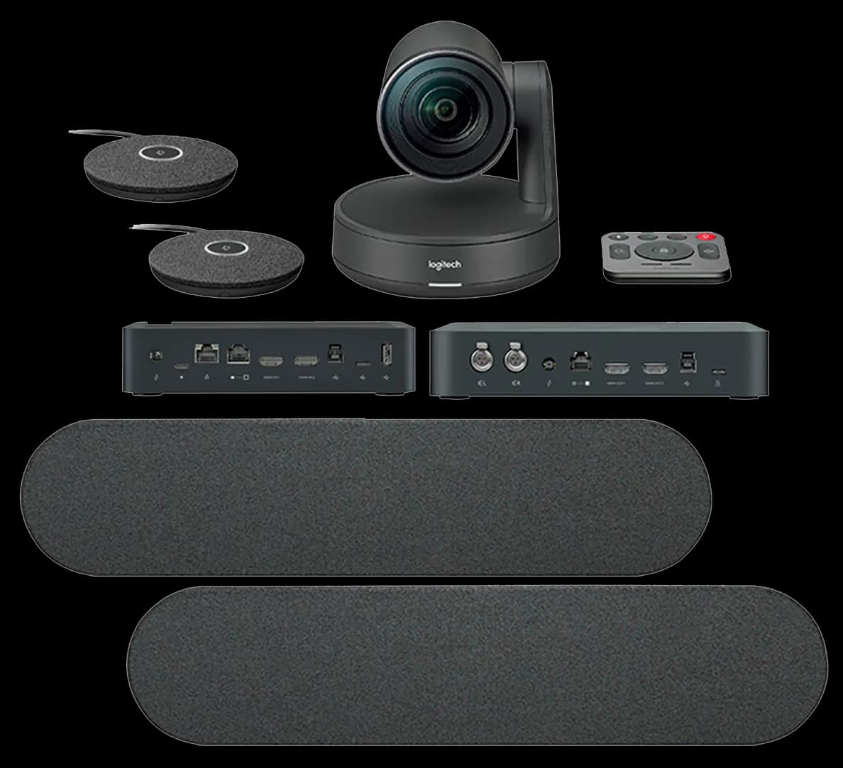 CONFERENCE-CAM LOGITECH RALLY PLUS 4K-ZOOM 15X-RIGHTSENSE-VISION 90 HASTA 24 PERSONAS — imagen 7