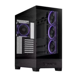 CASE ASUS A31 PLUS VIDRIO-TEMPLADO-IZQ. 2USB-3.2 ATX MID-TOWER — imagen 1