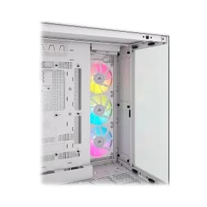 CASE CORSAIR ATX iCUE LINK 6500X RGB 3VEN. SYSTEM-HUB DOS-CAMARAS WHITE — imagen 4