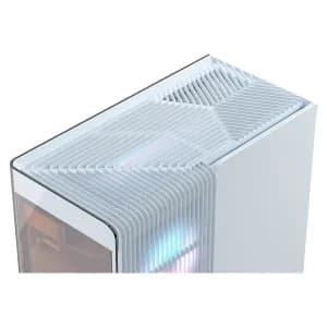 CASE CORSAIR ATX 4500X LX-R RGB iCUE LINK Panoramic Glass 2USB3.2 HD-Audio Mid-Tower White — imagen 4