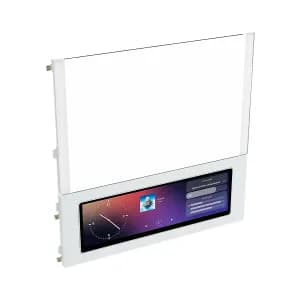 CASE CORSAIR ATX 4000D Pantalla Tactil XENEON 14.5 TEMPERED GLAS MID-TOWER CASE N-PS 4VEN-RGB WHITE — imagen 3