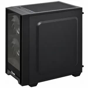 CASE QUASAD MICRO-ATX FULL-SIZE GAMING 0.5MM GLASS SIDE-GLASS 3USB 3VEN-RGB810 FPO-850 Plus ATX — imagen 3