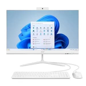 COP. ACER AIO AMD Ryzen 5 7520U 8GB 512GB-DDR5 23.8Inch FHD-IPS HDMI USB-C USB-A W11-H Blanco — imagen 2