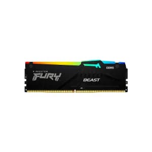 DIMM KINGSTON FURY BEAST BLACK RGB EXPO 16GB CL32 DDR5-6400MTs — imagen 1