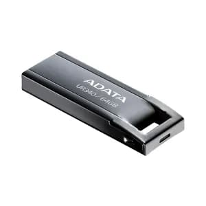 FLASH MEMORY ADATA 64GB-UR340 USB3.2 PLATA — imagen 3