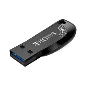 FLASH MEMORY SANDISK 64GB ULTRA SHIFT USB 3.0 GEN 1 BLACK — imagen 1