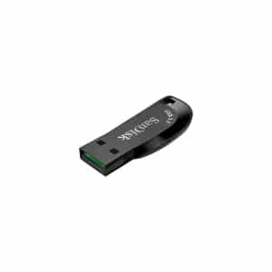 FLASH MEMORY SANDISK 32GB ULTRA SHIFT USB-A 3.2 100MBps Black