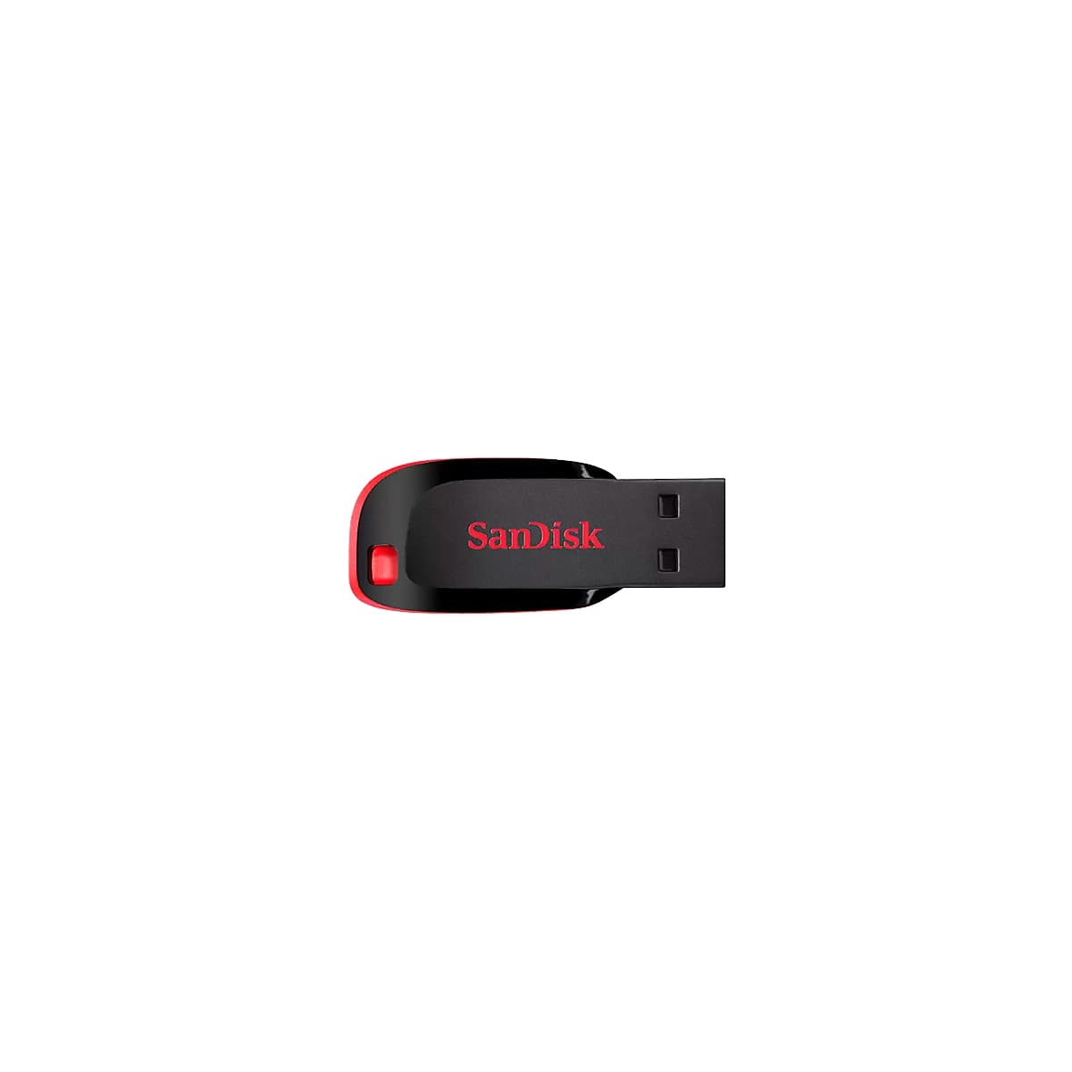FLASH MEMORY SANDISK 128GB Cruzer Blade USB-A 2.0 Black-Red — imagen 7