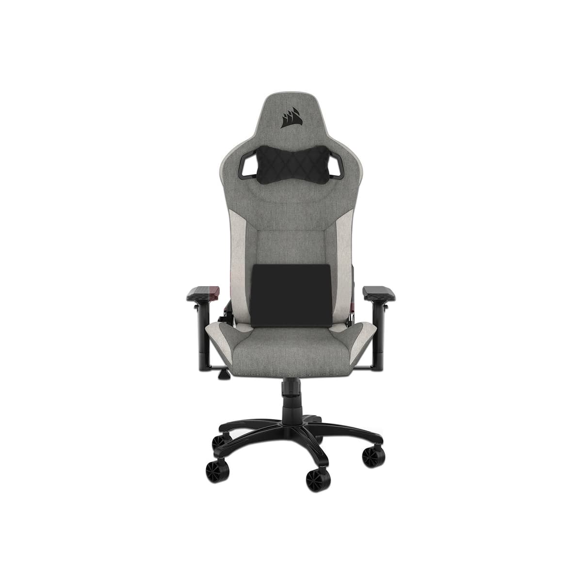GAMING CHAIR CORSAIR T3 RUSH FABRIC GRAY-WHITE — imagen 6