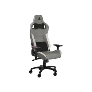 GAMING CHAIR CORSAIR T3 RUSH FABRIC GRAY-WHITE — imagen 2