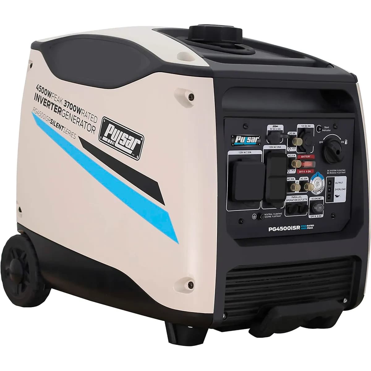 GENERADOR PULSAR PG4500ISR INVERTER 4500 Peek Watts 3700 Running Watts Wireless Remote Start — imagen 5