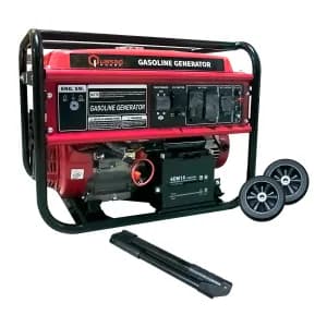 GENERADOR ELECTRICO QUASAD BS-7500E Gasolina Rated Output 6.0kw Max. Out. 6.5kw 100-220V — imagen 1