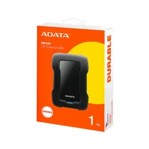 DISO DURO ADATA HD330-1TB ANTISHOCK USB-3.2 BLACK EXTERNO — imagen 5