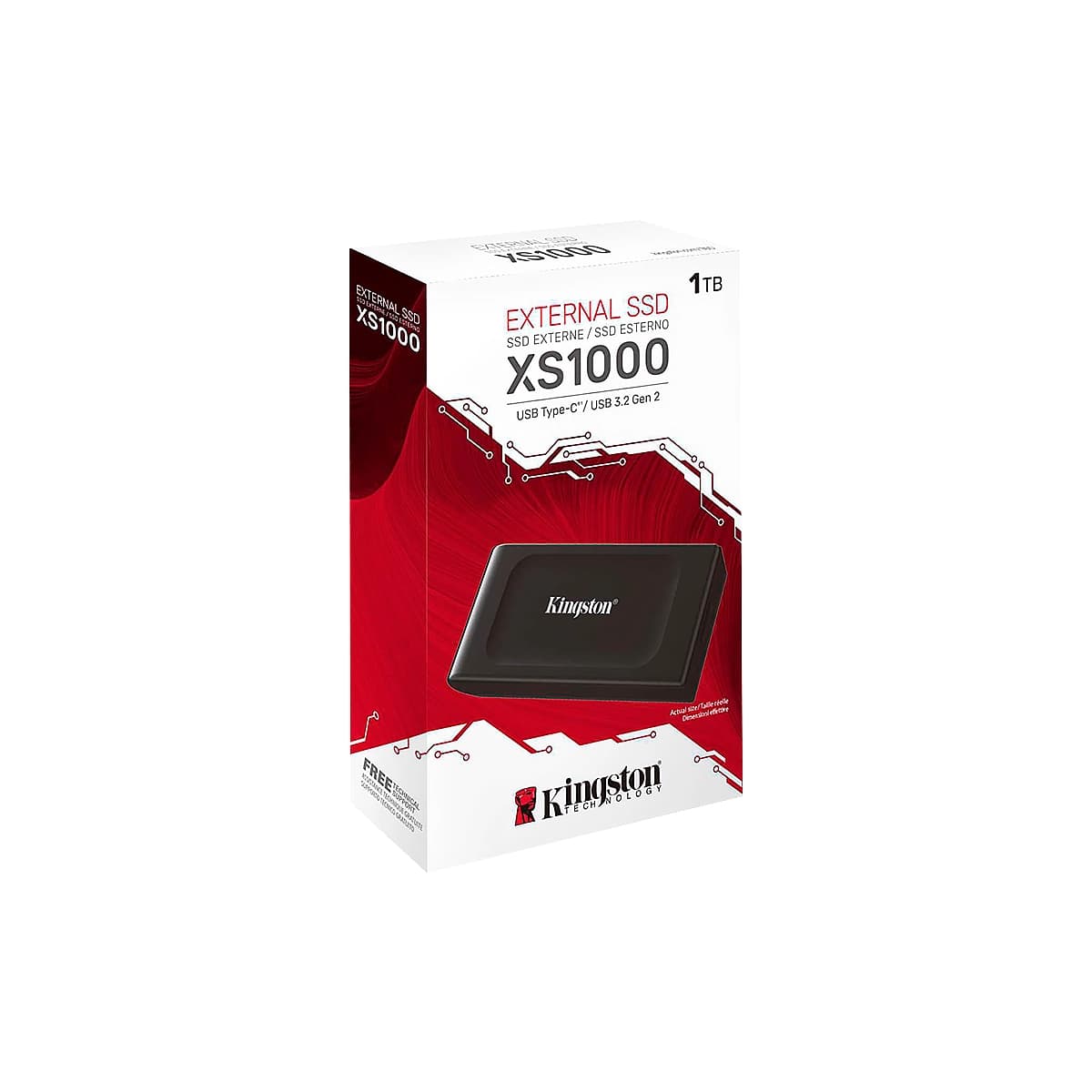 SSD KINGSTON 1TB SXS1000 PCIE 1050-MB-S USB 3.2 EXTERNAL — imagen 7