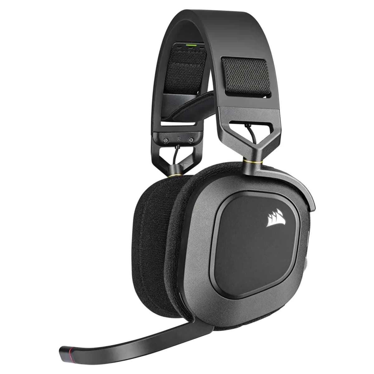 HEADSET AUDIFONOS CORSAIR HS80 WIRELESS PREMIUM GAMING HEADSET WITH SPATIAL AUDIO CARBON — imagen 5
