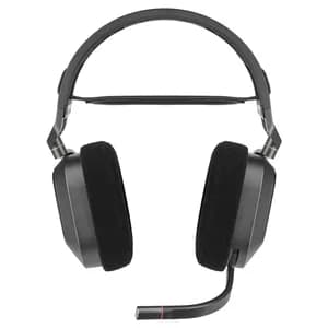 HEADSET AUDIFONOS CORSAIR HS80 WIRELESS PREMIUM GAMING HEADSET WITH SPATIAL AUDIO CARBON — imagen 3
