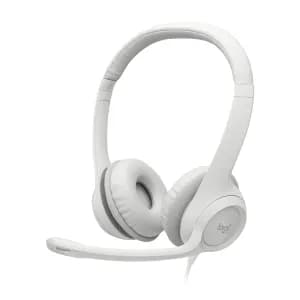 HEADSET LOGITECH H390 WIRED USB-A OFF-WHITE — imagen 2