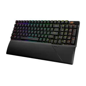 TECLADO ASUS Wireless ROG Strix Scope II 96 Teclas PBT Reposa Munecas Black — imagen 4
