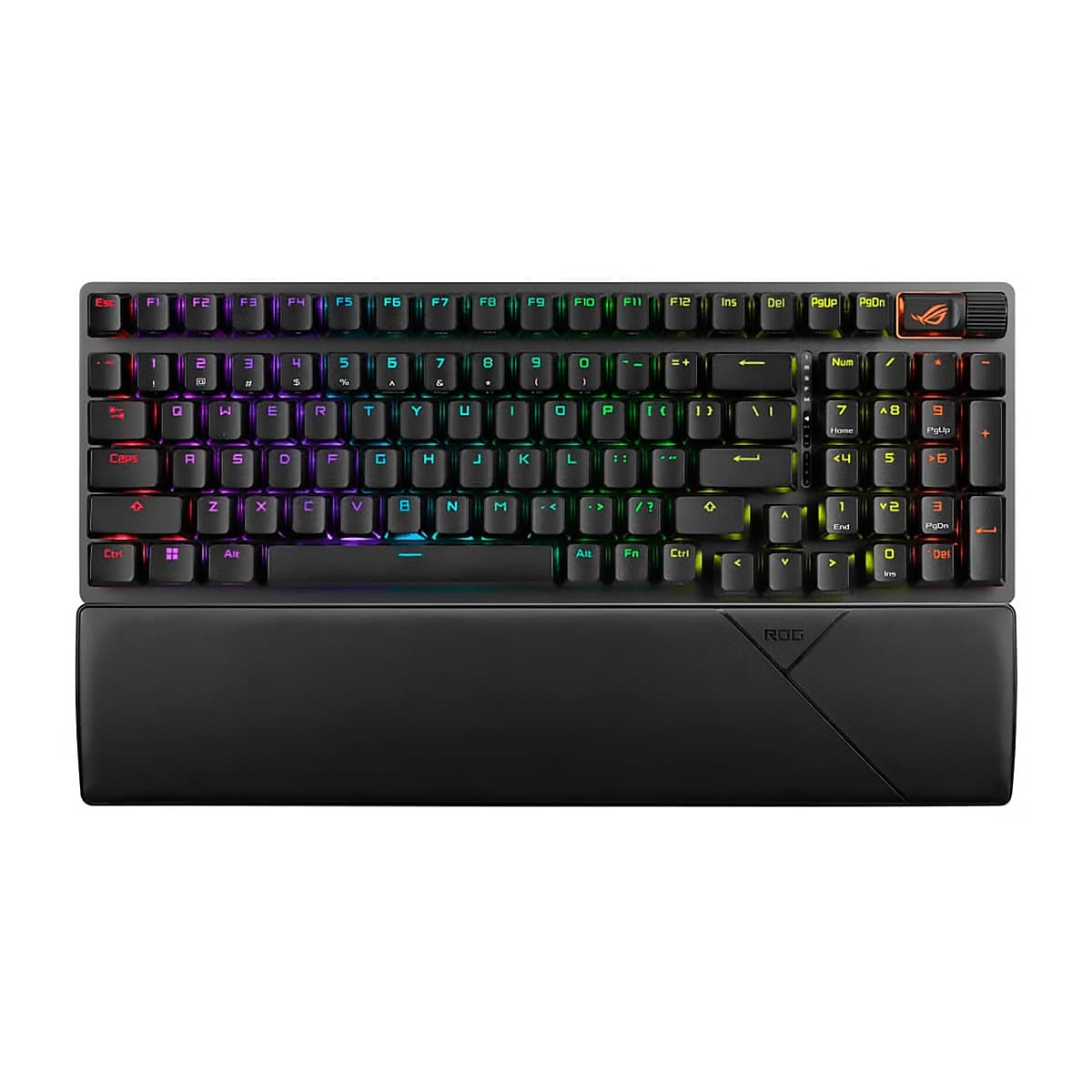 TECLADO ASUS Wireless ROG Strix Scope II 96 Teclas PBT Reposa Munecas Black — imagen 6