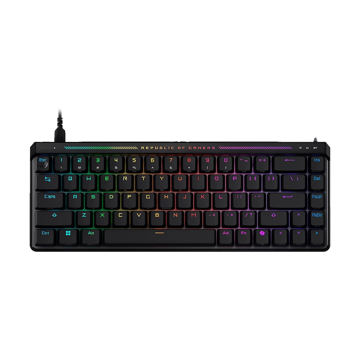 Teclado Asus ROG Falchion Ace HFX Wired Black — imagen 6