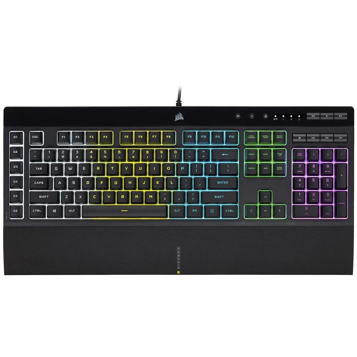KEYBOARD CORSAIR K55 RGB PRO GAMING NEGRO — imagen 5