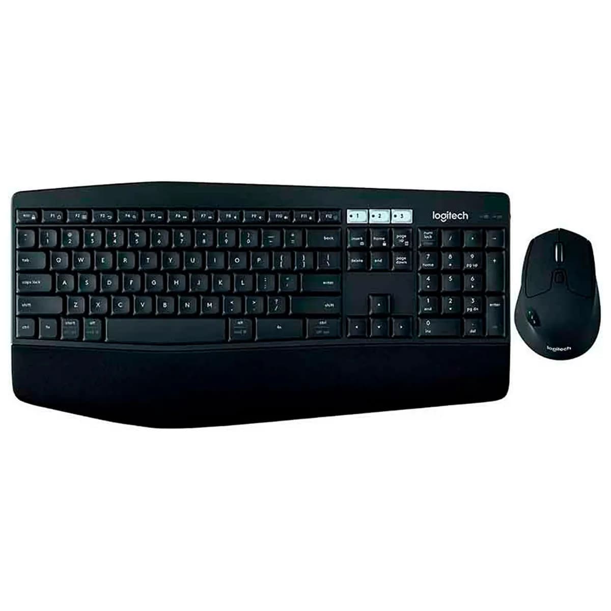 TECLADO-MOUSE COMBO LOGITECH MK850 NEGRO MULTIDISPOSITIVO WIRELESS UNIFIYING BT FLOW MULTIPLATAFORMA — imagen 4