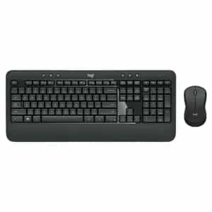 TECLADO-MOUSE COMBO LOGITECH MK540 ADVANCED WIRELESS USB INGLES NEGRO