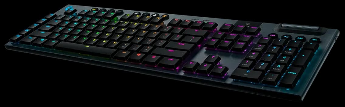 TECLADO LOGITECH GAMING G915 WIRELESS RGB LIGHTSPEED FOR GAMING NEGRO — imagen 6