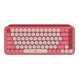 TECLADO LOGITECH POP KEYS MECANICO INHALAMBRICO ROSADO — imagen 2