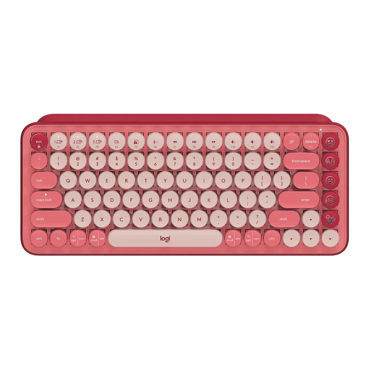 TECLADO LOGITECH POP KEYS MECANICO INHALAMBRICO ROSADO — imagen 6