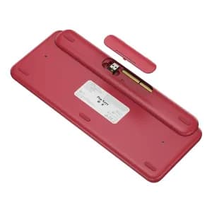 TECLADO LOGITECH POP KEYS MECANICO INHALAMBRICO ROSADO — imagen 5