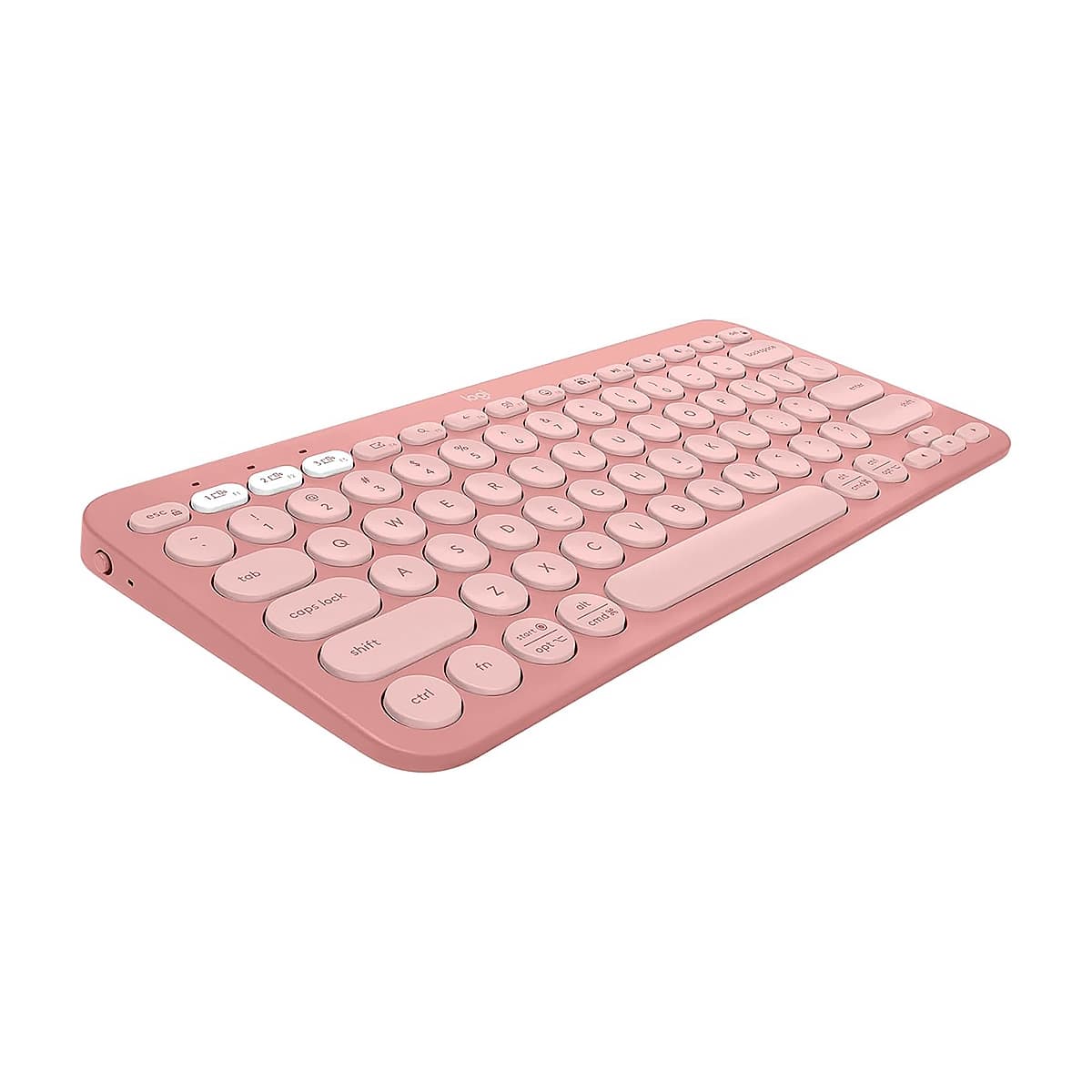 Teclado LOGITECH PEBBLE KEYS 2 K380S Bluetooth SP Rosa — imagen 4