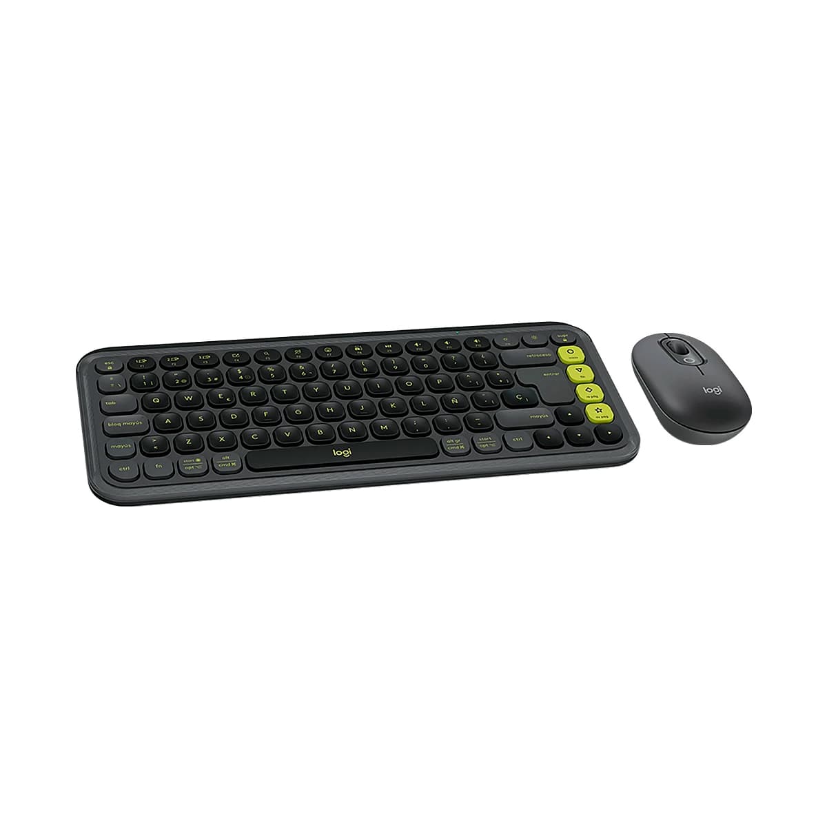 TECLADO LOGITECH BLUETOOH COMBO POP ICON INAL GRAPHITE — imagen 7
