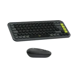 TECLADO LOGITECH BLUETOOH COMBO POP ICON INAL GRAPHITE — imagen 4