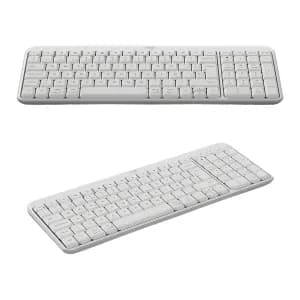 Teclado Logitech K250 Compact Bluetooth Wireless White — imagen 4