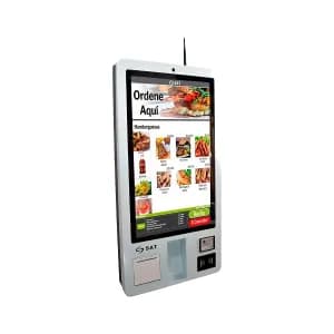 KIOSKO SAT TRANSACCIONAL Intel I5 8GB 256GB 32Inch Wifi RJ45 Imp. Termica Lector Barras WC NFC — imagen 4