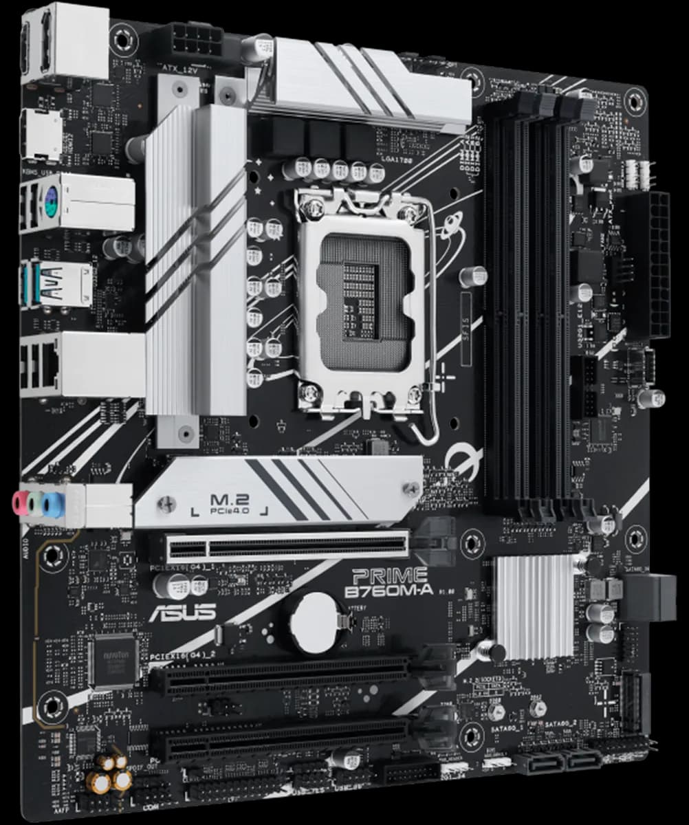 MBO ASUS PRIME B760M-A 13VA LGA1700 DDR5-7200 HDMI DP 2M.2 USB3.2 USB-C PCIE4.0 MATX — imagen 7