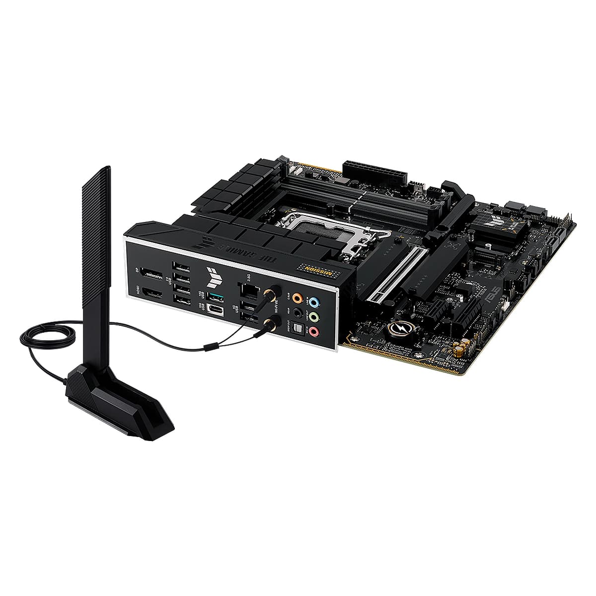 MBO ASUS TUF GAMING B760M-PLUS WIFI II 14th LGA1700 DDR5-7800 Wi-Fi HDMI DP 3M.2 USB-C PCIe5.0 mATX — imagen 6