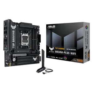 MBO ASUS TUF GAMING B850M-Plus WIFI AM5 AMD Ryzen 9000 DDR5-8000Mhz BT DP HDMI 12usb PCIe 5.0 mATX — imagen 2